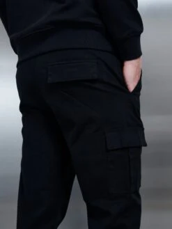 Relaxed Fit Cotton Cargo Pant In Black 11 Relaxed Fit Cotton Cargo Pant In Black -Cheap Shirts Shop 3RDSEPTEMBERDROP4235