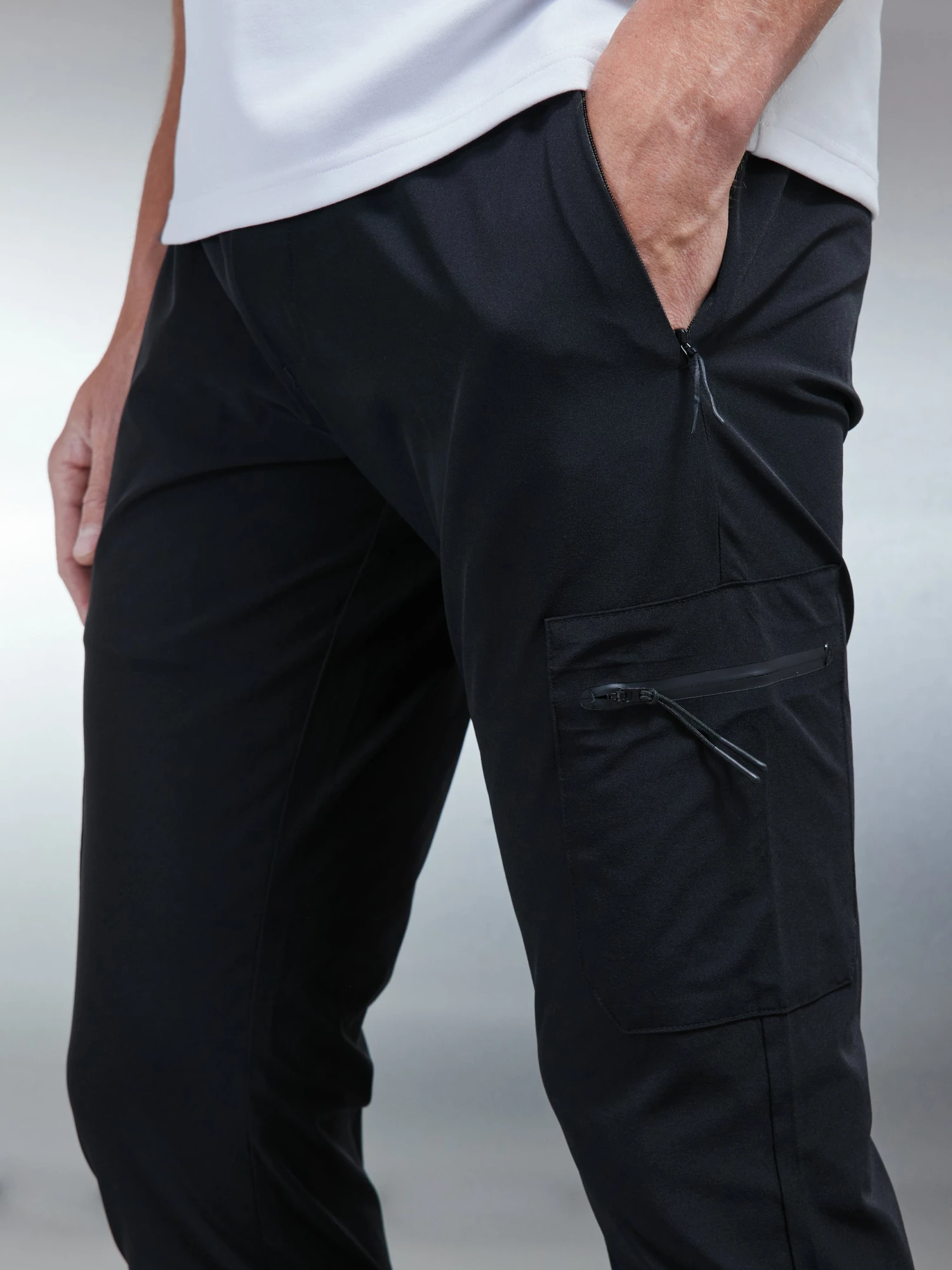 Active Technical Cargo Pant In Black 6 Active Technical Cargo Pant In Black - Image 4