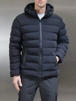 Active Down Jacket In Black