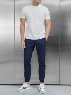 Active Technical Cuffed Trackpant In Navy -Cheap Shirts Shop ACTIVE TECHNICAL TROUSER NAVY 0073