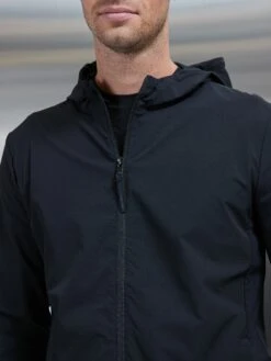 Active Technical Windbreaker In Black -Cheap Shirts Shop ACTIVE TECHNICAL WINDBREAKER BLACK 0038