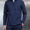 Active Technical Windbreaker In Navy -Cheap Shirts Shop ACTIVE TECHNICAL WINDBREAKER NAVY 0167