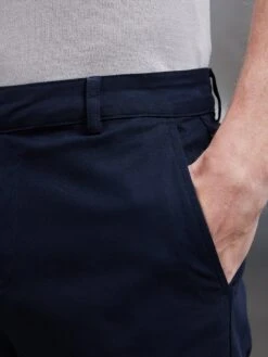 Mid Weight Tailored Chino Trouser In Navy -Cheap Shirts Shop BRUSHED TAILORED CHINO TROUSER IN NAVY 1210 04e04fe7 b68e 425e 9e8b ed46ae1d91a7