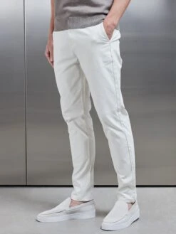 Mid Weight Tailored Chino Trouser In Off White -Cheap Shirts Shop BRUSHED TAILORED CHINO TROUSER IN OFF WHITE 0957 15117ada e41b 4b3e 80ab 7e351457e85a