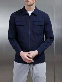 Cargo Jacket In Navy -Cheap Shirts Shop CARGO JACKET IN NAVY 26121