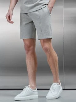 Cavour Textured Short In Stone