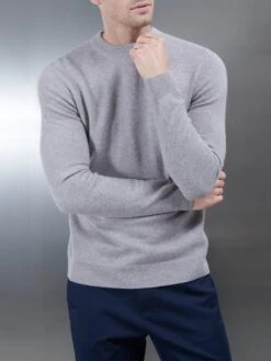 Chunky Knitted Sweatshirt In Stone 9 Chunky Knitted Sweatshirt In Stone -Cheap Shirts Shop CHUNKYKNITTEDCREWNECK STONE 0921