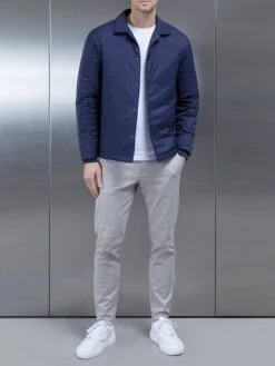 Coach Jacket In Navy -Cheap Shirts Shop COACHJACKETINNAVY2907