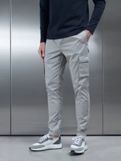Cotton Cargo Pant In Stone