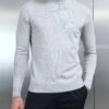 Cotton Knitted Crew Neck Sweatshirt In Stone 1 Cotton Knitted Crew Neck Sweatshirt In Stone -Cheap Shirts Shop COTTONKNITTEDCREWNECKSWEATSHIRTINSTONE51975