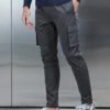 Cotton Cargo Pant In Grey -Cheap Shirts Shop COTTON CARGO GREY 0182