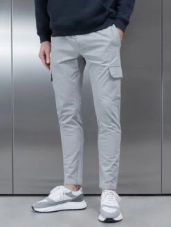 Cargo Pant In Mid Grey