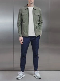 Cheap Shirts Shop -Cheap Shirts Shop Cargo Jacket in Dark Dark Olive 6478