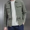 Cargo Jacket In Dark Olive 1 Cargo Jacket In Dark Olive -Cheap Shirts Shop Cargo Jacket in Dark Dark Olive 6495 1