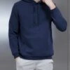 Essential Hoodie In Navy -Cheap Shirts Shop ESSENTIALHOODIE NAVY2516