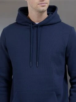 Essential Hoodie In Navy -Cheap Shirts Shop ESSENTIALHOODIE NAVY2524