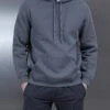 Essential Hoodie In Grey -Cheap Shirts Shop ESSENTIALHOODIEINGREY1393
