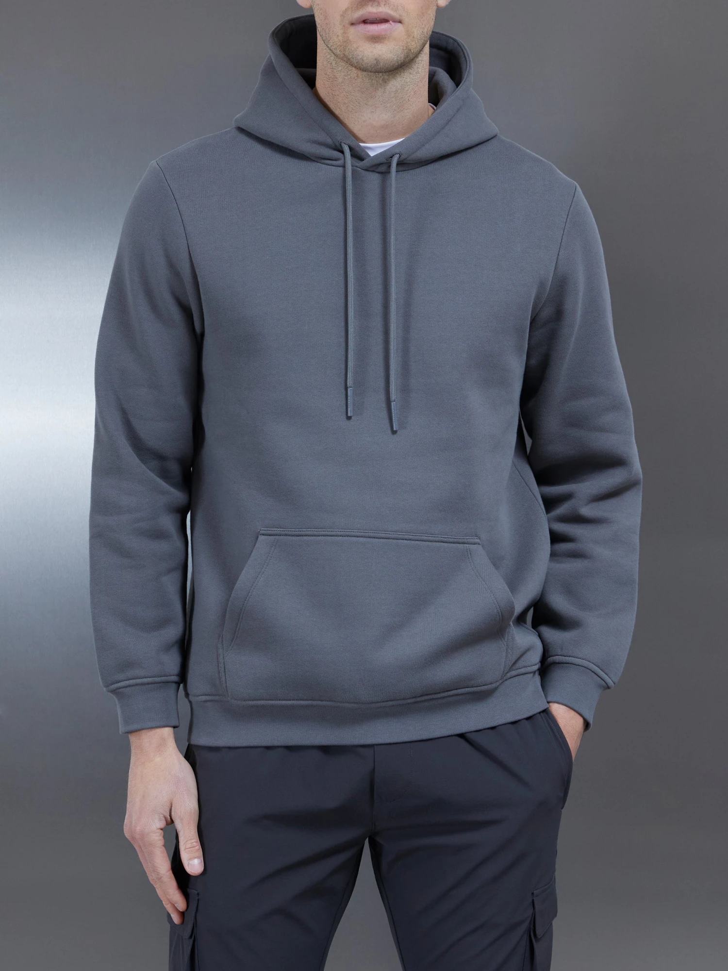 Essential Hoodie In Grey 5 Essential Hoodie In Grey - Image 3