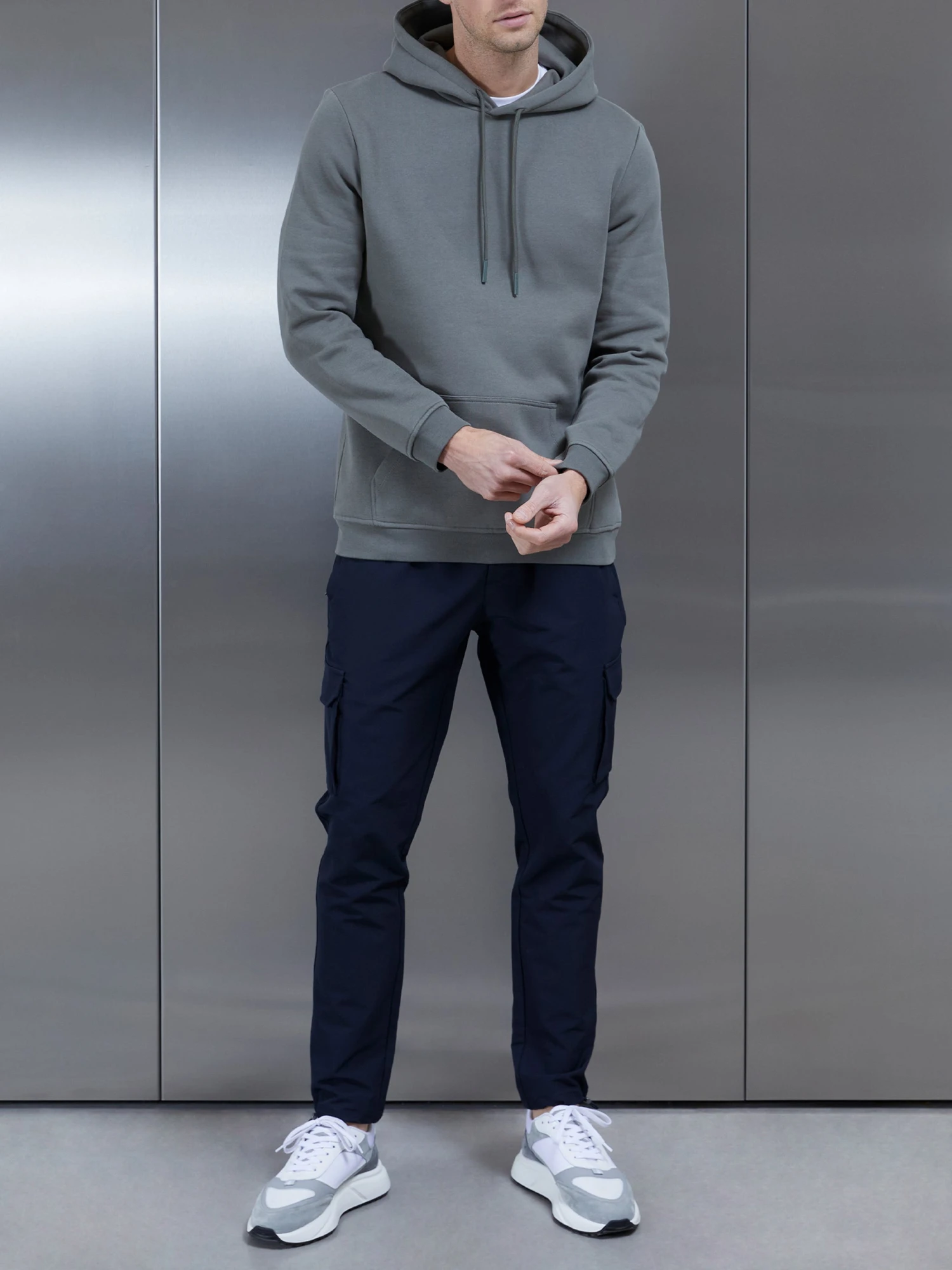 Essential Hoodie In Sage 4 Essential Hoodie In Sage - Image 2