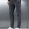 Garment Dye Cotton Trouser In Grey -Cheap Shirts Shop GARMENTDYE GREY 1166
