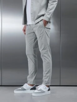 Garment Dye Cotton Trouser In Stone -Cheap Shirts Shop GARMENTDYE STONE 1202