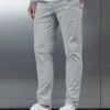 Garment Dye Cotton Trouser In Stone