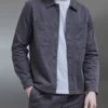 Garment Dye Overshirt In Grey 1 Garment Dye Overshirt In Grey -Cheap Shirts Shop GarmentDyeOvershirtinGrey2