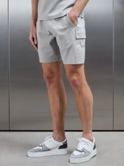 Hybrid Cargo Short In Stone