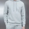 Interlock Jersey Hoodie In Marl Grey -Cheap Shirts Shop INTERLOCKJERSEYHOODIEINMARLGREY2736 92ccbc8a 1833 4a32 af5c de03ac481cd2