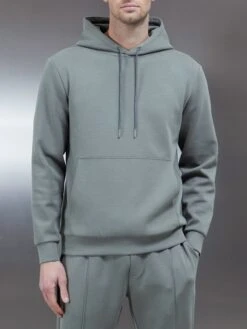Interlock Jersey Hoodie In Sage