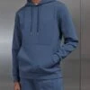 Interlock Jersey Hoodie In Steel Blue 2 Interlock Jersey Hoodie In Steel Blue -Cheap Shirts Shop INTERLOCK JERSEY HOODIE IN STEEL BLUE 6646
