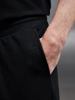 Interlock Relaxed Fit Short In Black 10 Interlock Relaxed Fit Short In Black -Cheap Shirts Shop INTERLOCK RELAXED FIT SHORT IN BLACK 1181