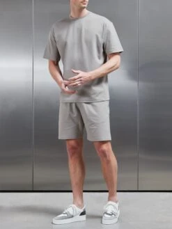 Interlock Relaxed Fit Short In Stone 12 Interlock Relaxed Fit Short In Stone -Cheap Shirts Shop INTERLOCK RELAXED FIT SHORT IN STONE 1025