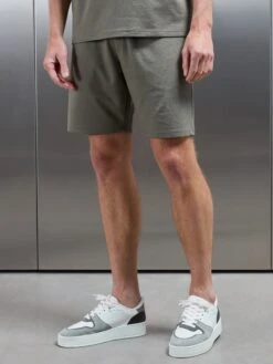 Interlock Relaxed Fit Short In Sage -Cheap Shirts Shop INTERLOCK RELAXED FIT SHORT SAGE 4328