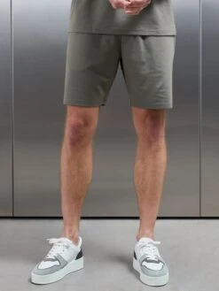 Interlock Relaxed Fit Short In Sage -Cheap Shirts Shop INTERLOCK RELAXED FIT SHORT SAGE 4337