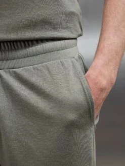 Interlock Relaxed Fit Short In Sage -Cheap Shirts Shop INTERLOCK RELAXED FIT SHORT SAGE 4340