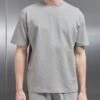 Interlock Relaxed Fit T-Shirt In Stone -Cheap Shirts Shop INTERLOCK RELAXED TSHIRT IN STONE 1012