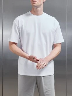 Interlock Relaxed Fit T-Shirt In White