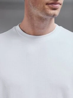 Interlock Relaxed Fit T-Shirt In White 7 Interlock Relaxed Fit T-Shirt In White -Cheap Shirts Shop INTERLOCK RELAXED TSHIRT IN WHITE 0987