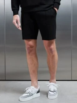 Interlock Jersey Short In Black -Cheap Shirts Shop INTERLOCK SHORT IN BLACK 0537