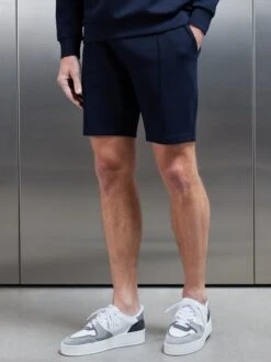 Interlock Jersey Short In Navy
