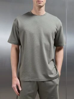 Interlock Relaxed Fit T-Shirt In Sage