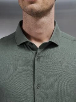Linen Long Sleeve Cutaway Collar Shirt In Sage -Cheap Shirts Shop LINEN LONG SLEEVE CUTAWAY COLLAR SHIRT IN SAGE 1310 dc3c8c1f 3f3d 4c96 b38e de90600e1e89