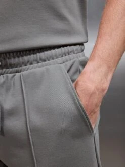 Luxe Essential Short In Dark Stone -Cheap Shirts Shop LUXE SHORTS IN DARK STONE 390