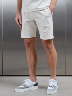 Luxe Essential Short In Oatmeal -Cheap Shirts Shop LUXE SHORTS IN OATMEAL 5982