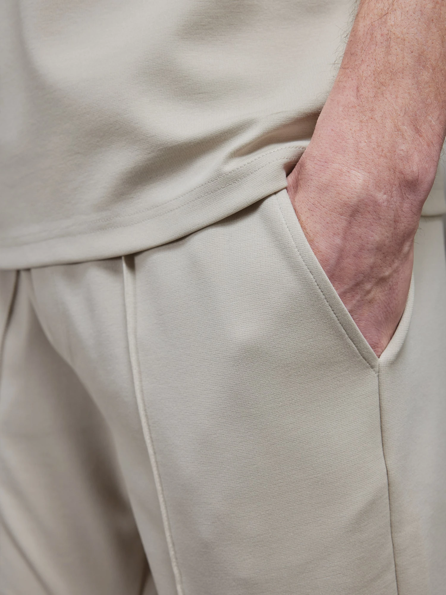 Luxe Essential Short In Beige 5 Luxe Essential Short In Beige - Image 3