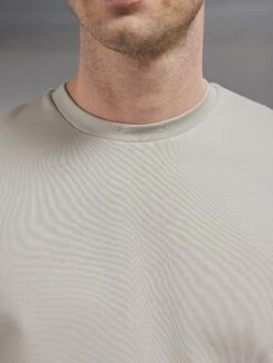 Luxe Essential T-shirt In Beige 8 Luxe Essential T-shirt In Beige -Cheap Shirts Shop LUXE TSHIRT IN BEIGE 25380