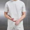 Luxe Essential T-Shirt In Oatmeal -Cheap Shirts Shop LUXE TSHIRT IN OATMEAL 5941