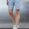 Luxe Essential Short In Soft Blue -Cheap Shirts Shop LuxeEssentialShortinSoftBlue1