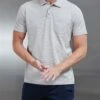 Mercerised Pique Button Polo Shirt In Stone 1 Mercerised Pique Button Polo Shirt In Stone -Cheap Shirts Shop MERCERISED PIQUE COTTON STONE 0123